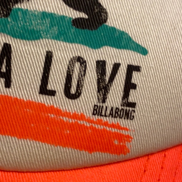 Retro BILLABONG cap & purse blue/gray chain 14”LxW+🎲🔥NIP - Picture 9 of 17